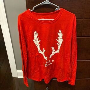 Men’s holiday pajama shirt